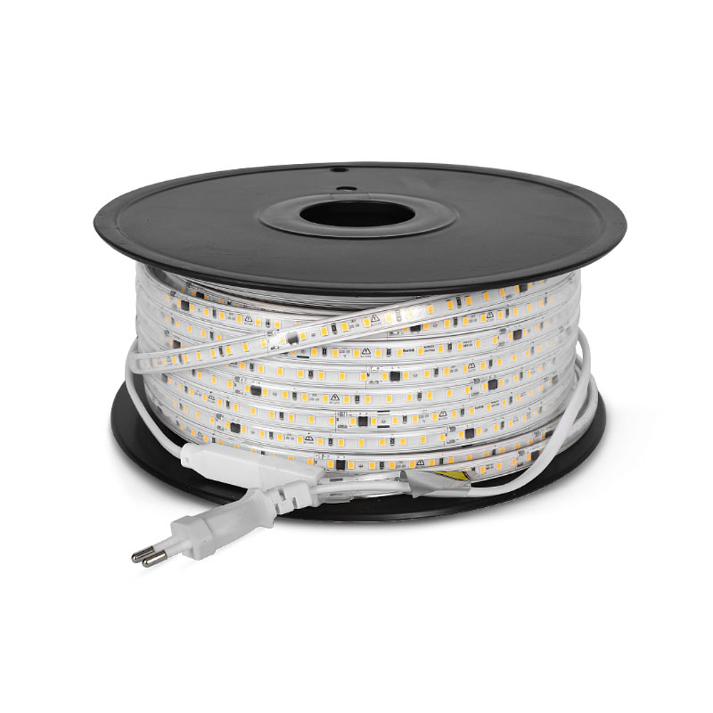 BOBINE 2835 50M 8W 6000K IP65 + ALIM